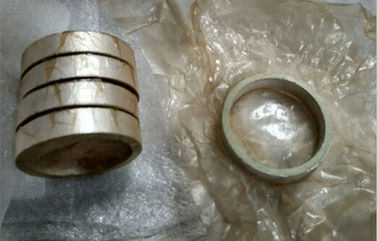 Binnen en Buiten Zilveren Oppervlakte 7mm van Tubuler Piezoelectric Ceramische Schijven Pzt5 Dikte
