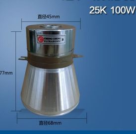 Sensor 100W 25K van de roestvrij staal Piezoelectric Ultrasone Omvormer