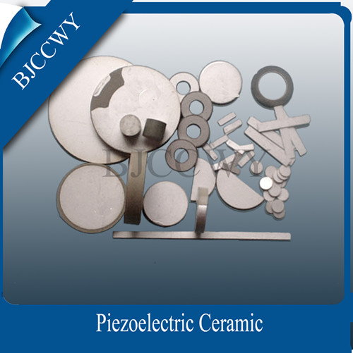 Om 38x6mm Piezoelectric Ceramische Plaat van de Elektroden de Ultrasone Schoonheid