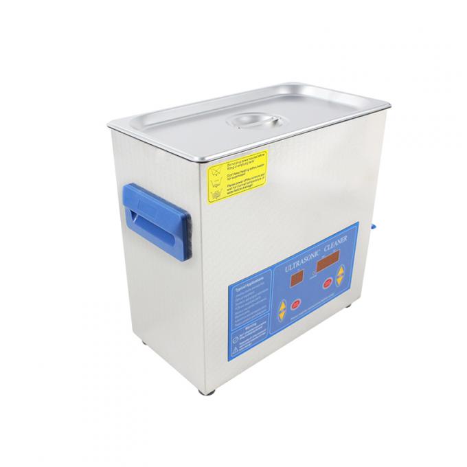 Ultrasone Schoonmakende Machine 6L die met de Digitale Reinigingsmachine van het Horlogeglazen van Tijdopnemerjuwelen wordt verwarmd