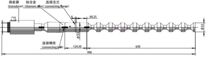 Kleine Hoge Macht 320mm Lengte TUV van de Grootte Ultrasone Schonere Omvormer