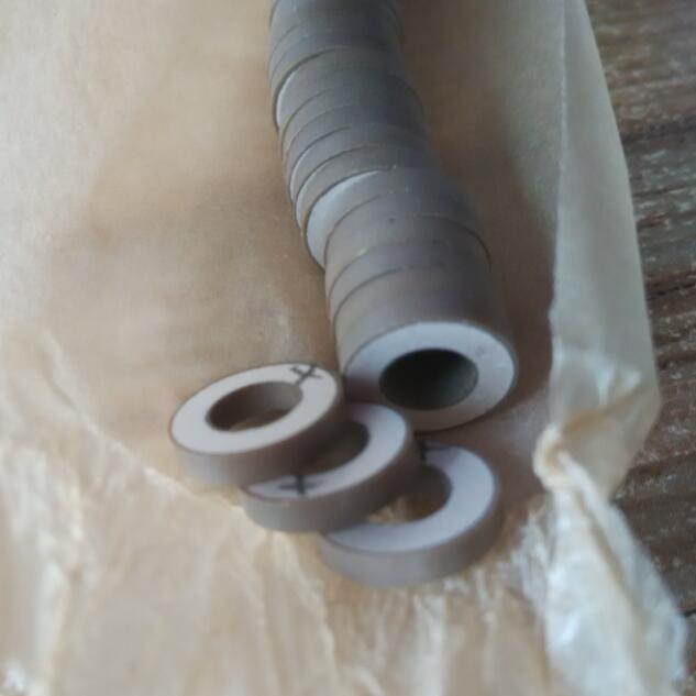 Ring om Piezoelectric Ceramische Plaat/Piezoelectric Plaat voor Ultrasone Sensoren
