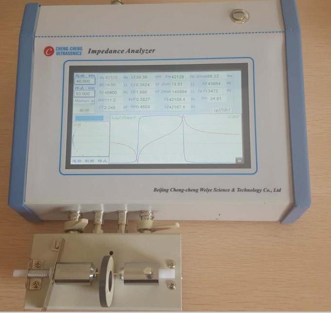 Het testen van Piezo Analisator van de Keramiekimpedantie/de Ultrasone Analysator van de Precisieimpedantie