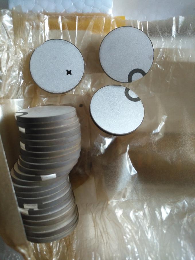 Goede Hittebestendigheids Piezo Ceramische Plaat/Piezoelectric Ceramische Plaat voor Ultrasone Detectors