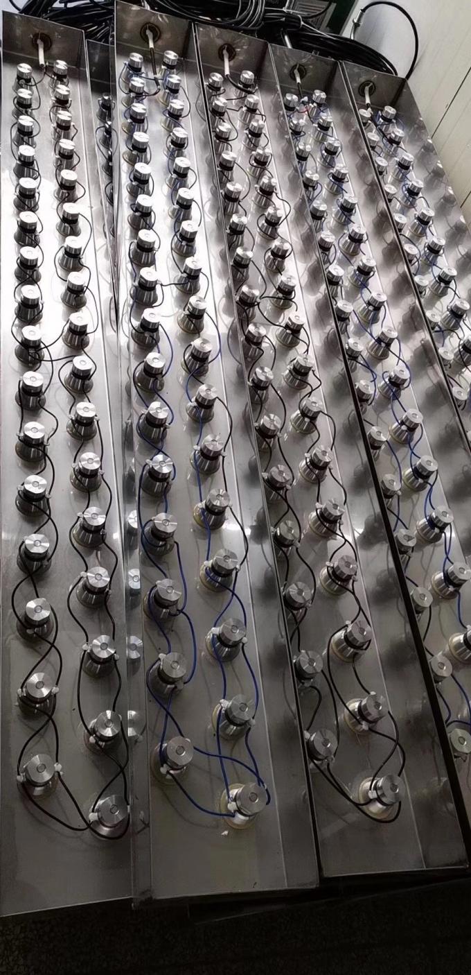 Het schoonmaken Piezoelectric Ultrasone Materiële 100W Macht van het Omvormeraluminium