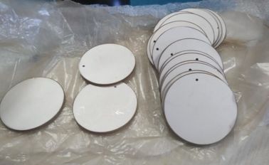P8p4 Materiële Ronde Piezoelectric Ceramische Schijven/Piezo Ceramische Schijf 43 X 2mm